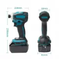Driver de impacto sem fio 21V 180N·m